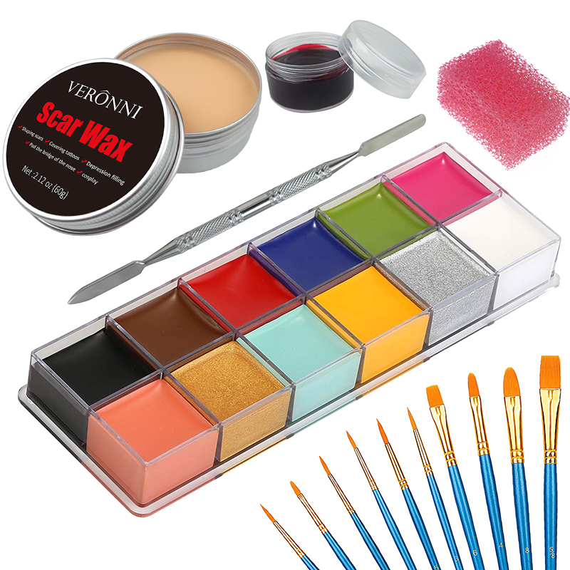 Body Paint Sfx - Sfx Make-Up Kit 12 Kleur Gezicht