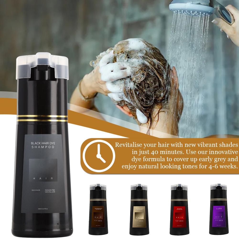 Hair Spray Color - 200ml 10 Minuten Snelle Haarverf Shampoo