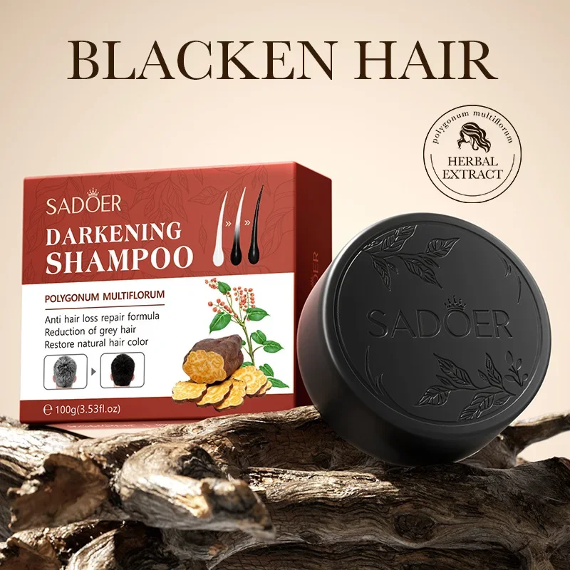 Hair Spray Color - 100G Polygonum Multiflorum Shampoo Zeep Bar