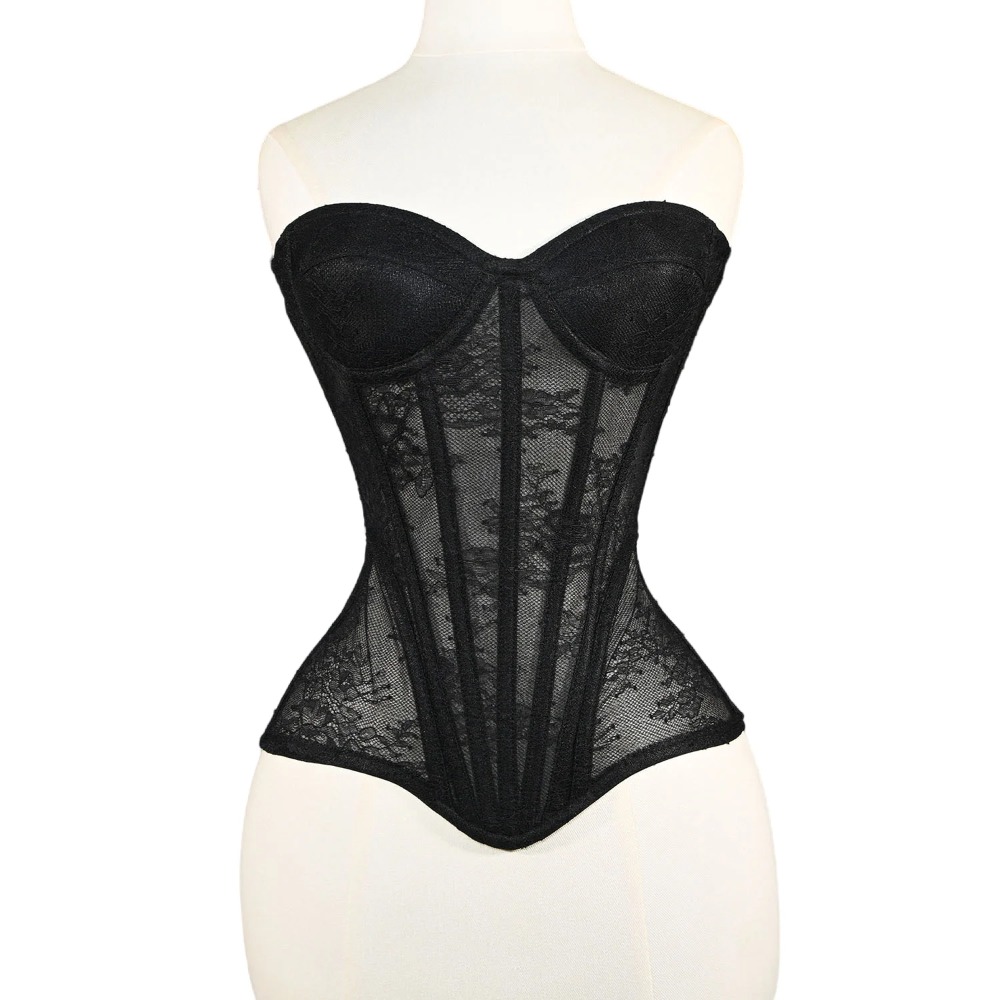 Vrouwen Mesh Corset Busiter Bo - Boning Corset Steel recensie en prijs