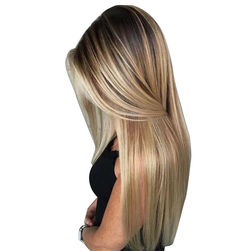 72 cm vrouwen lange rechte pru - Wig Fiber Net recensie en prijs