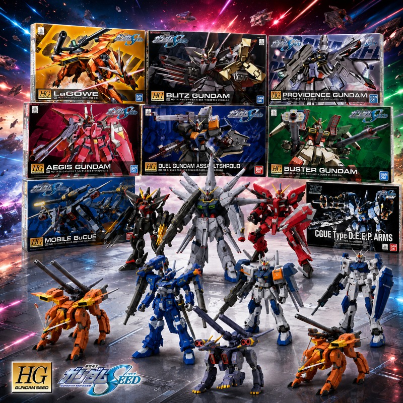 Bandai HG SEED 1/144 Blitz Aeg - Bandai Gundam Rg recensie en prijs