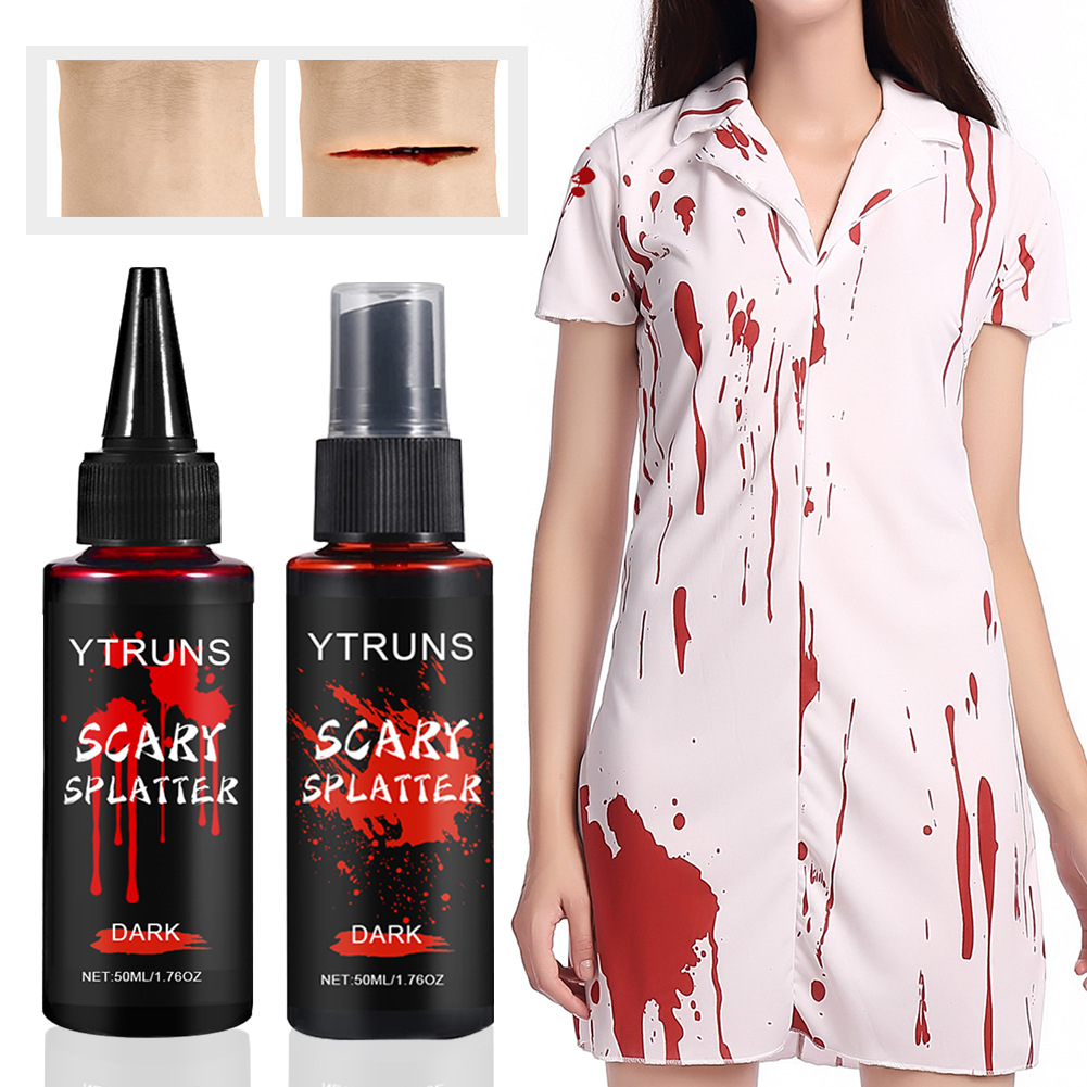 Halloween gecontroleerd bloed, - Body Paint Sfx recensie en prijs