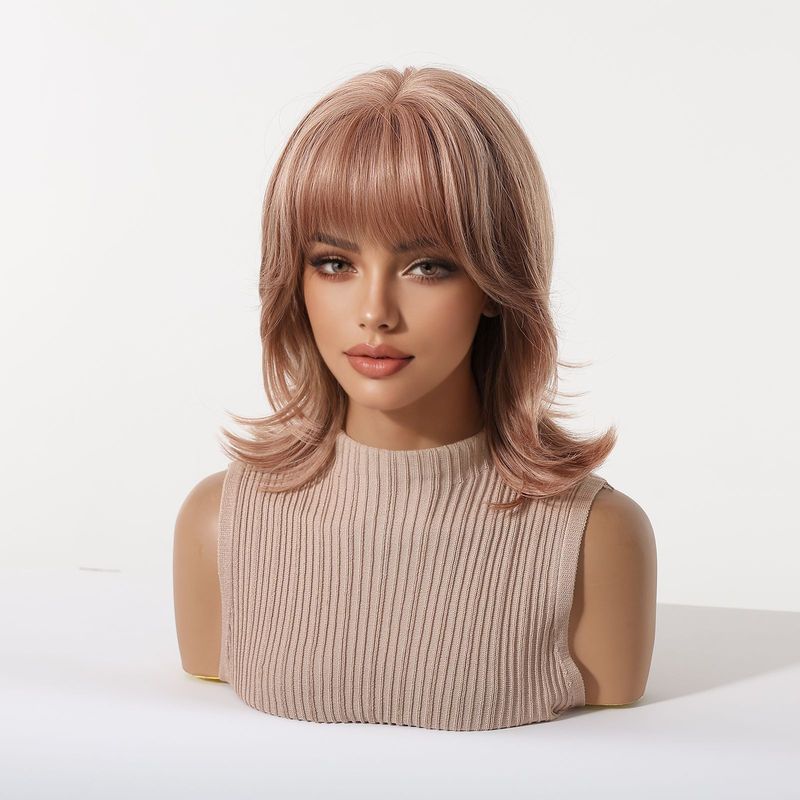 Damespruik met pony, wolfstaar - Wig Fiber Net recensie en prijs
