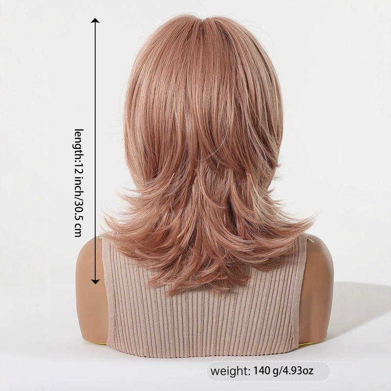 Damespruik met pony, wolfstaar - Wig Fiber Net recensie en prijs