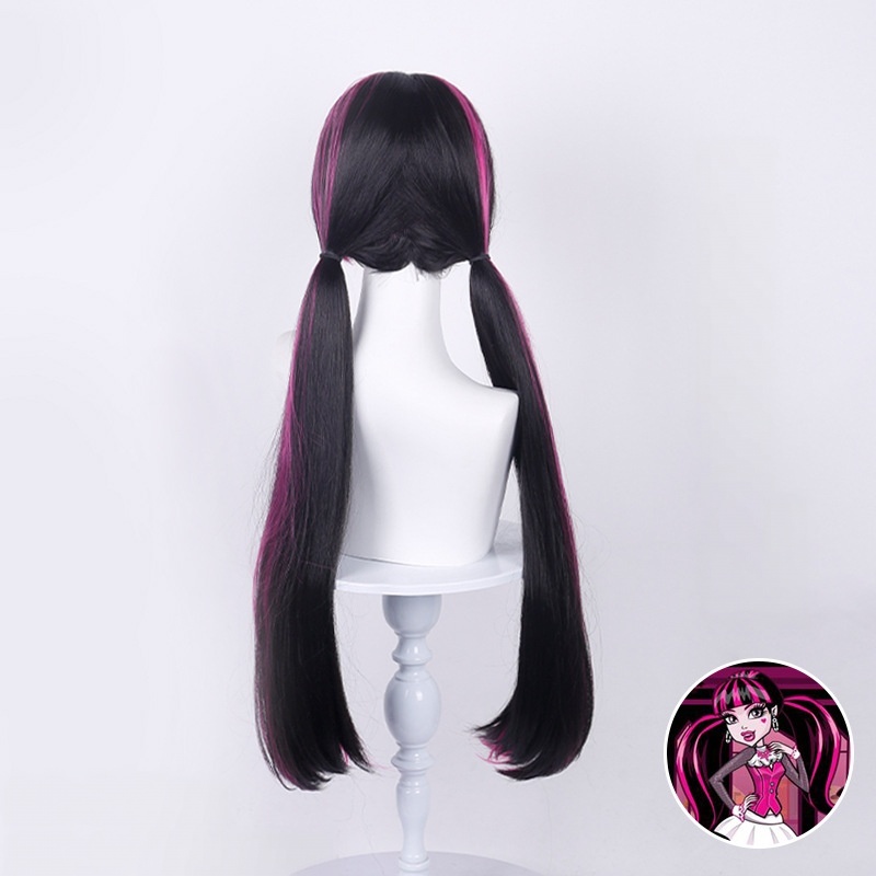 Anime Draculaura Cosplay Pruik - Wig Fiber Net recensie en prijs